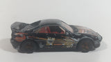 2000 Hot Wheels Kung Fu Force Toyota MR2 Black Die Cast Toy Car Vehicle