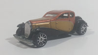 2005 Hot Wheels '37 Bugatti Copper & Gold Die Cast Toy Classic Luxury Car Vehicle