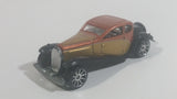 2005 Hot Wheels '37 Bugatti Copper & Gold Die Cast Toy Classic Luxury Car Vehicle