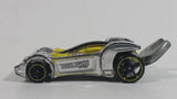 2010 Hot Wheels Tooligan Chrome Yellow Black Die Cast Toy Tool Wrench Car Vehicle