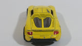 2009 Hot Wheels Dream Garage Porsche Carrera GT Yellow Die Cast Toy Car Vehicle