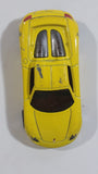 2009 Hot Wheels Dream Garage Porsche Carrera GT Yellow Die Cast Toy Car Vehicle