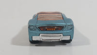 2009 Hot Wheels Airshot Super Drop 40 Somethin' Light Satin Blue Die Cast Toy Car Vehicle