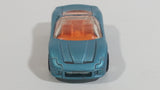 2009 Hot Wheels Airshot Super Drop 40 Somethin' Light Satin Blue Die Cast Toy Car Vehicle