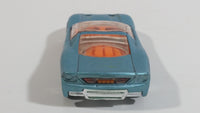 2009 Hot Wheels Airshot Super Drop 40 Somethin' Light Satin Blue Die Cast Toy Car Vehicle