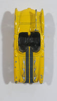 2008 Hot Wheels Corvette SR-2 Yellow Die Cast Toy Car Vehicle