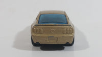 2007 Hot Wheels 2005 Ford Mustang GT Champagne Gold Die Cast Toy Car Vehicle