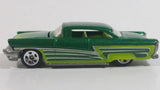 HTF 2009 Hot Wheels '56 Merc Dark Metallic Green Die Cast Toy Car Vehicle with Opening Hood