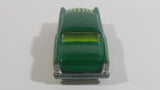 HTF 2009 Hot Wheels '56 Merc Dark Metallic Green Die Cast Toy Car Vehicle with Opening Hood