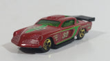 2009 Hot Wheels Modified Rides At-A-Tude Dark Red Die Cast Toy Car Vehicle