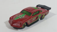 2009 Hot Wheels Modified Rides At-A-Tude Dark Red Die Cast Toy Car Vehicle