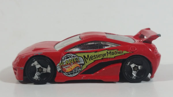 2001 Hot Wheels City Service Seared Tuner Red Planet Messenger Madness Die Cast Toy Car Vehicle