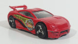 2001 Hot Wheels City Service Seared Tuner Red Planet Messenger Madness Die Cast Toy Car Vehicle