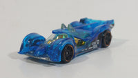 2014 Hot Wheels HW Race X-Raycers Hi-Tech Missile Blue Die Cast Toy Car Vehicle