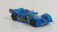 2014 Hot Wheels HW Race X-Raycers Hi-Tech Missile Blue Die Cast Toy Car Vehicle