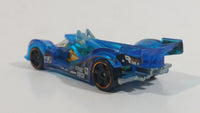 2014 Hot Wheels HW Race X-Raycers Hi-Tech Missile Blue Die Cast Toy Car Vehicle