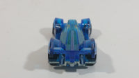 2014 Hot Wheels HW Race X-Raycers Hi-Tech Missile Blue Die Cast Toy Car Vehicle