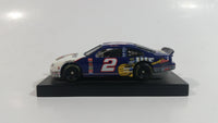 1998 Action Racing NASCAR Miller Lite Beer Elvis Presley Viva Las Vegas Ford Taurus #2 Rusty Wallace Die Cast Toy Race Car Vehicle with Tin Metal Container