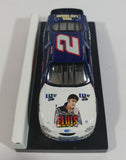 1998 Action Racing NASCAR Miller Lite Beer Elvis Presley Viva Las Vegas Ford Taurus #2 Rusty Wallace Die Cast Toy Race Car Vehicle with Tin Metal Container