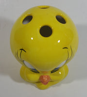 1998 Warner Bros. Looney Tunes Tweety Bird Cartoon Character Ceramic Tooth Brush Holder