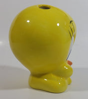 1998 Warner Bros. Looney Tunes Tweety Bird Cartoon Character Ceramic Tooth Brush Holder