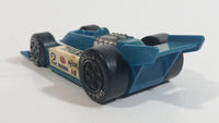 Vintage 1979 Tonka Indy Race Car Blue Plastic and Metal Toy Vehicle Made in Hong Kong