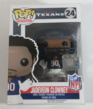 2014 Funko Pop! NFL Houston Texans Football Team 29 Jadeveon Clowney #24 Toy Collectible Vinyl Figure in Box