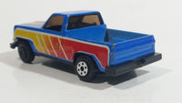 Yatming Chevrolet Pickup Truck No. 813 Blue Die Cast Toy Car Vehicle