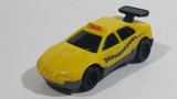 1997 Hot Wheels McDonald's Taxi Plastic Body Yellow Die Cast Toy Car Vehicle McDonald's Happy Meal