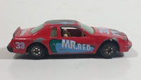 1980s Yatming Ford Thunderbird #33 Mr. Red No. 1033 Die Cast Toy Car Vehicle