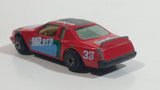 1980s Yatming Ford Thunderbird #33 Mr. Red No. 1033 Die Cast Toy Car Vehicle