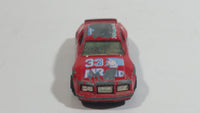 1980s Yatming Ford Thunderbird #33 Mr. Red No. 1033 Die Cast Toy Car Vehicle