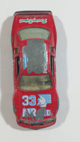 1980s Yatming Ford Thunderbird #33 Mr. Red No. 1033 Die Cast Toy Car Vehicle