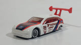 2002 Hot Wheels Tuners Ford Focus White Die Cast Toy Race Car Vehicle