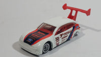 2002 Hot Wheels Tuners Ford Focus White Die Cast Toy Race Car Vehicle