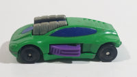 1994 Hot Wheels Twin Engine Green Plastic Body Die Cast Toy Car Vehicle McDonald's Happy Meal