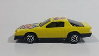 Yatming Chevrolet Camaro Z-28 #21 Yellow No. 801 Die Cast Toy Car Vehicle