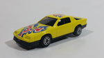 Yatming Chevrolet Camaro Z-28 #21 Yellow No. 801 Die Cast Toy Car Vehicle