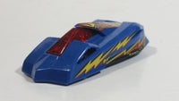 2000 Hot Wheels Kung Fu Force Shadow Jet II Blue Plastic Body Die Cast Toy Car Vehicle