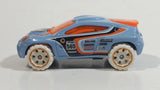 2011 Hot Wheels Thrill Racers - Ice - Toyota RSC Pale Blue Die Cast Toy Concept Car SUV Vehicle