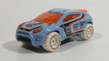 2011 Hot Wheels Thrill Racers - Ice - Toyota RSC Pale Blue Die Cast Toy Concept Car SUV Vehicle