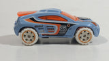 2011 Hot Wheels Thrill Racers - Ice - Toyota RSC Pale Blue Die Cast Toy Concept Car SUV Vehicle