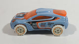 2011 Hot Wheels Thrill Racers - Ice - Toyota RSC Pale Blue Die Cast Toy Concept Car SUV Vehicle