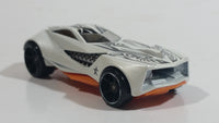 2009 Hot Wheels HW Special Features Urban Agent Pearl White Die Cast Toy Car Vehicle (Missing Missiles)