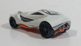 2009 Hot Wheels HW Special Features Urban Agent Pearl White Die Cast Toy Car Vehicle (Missing Missiles)