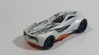 2009 Hot Wheels HW Special Features Urban Agent Pearl White Die Cast Toy Car Vehicle (Missing Missiles)