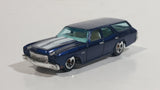 2009 Hot Wheels 1970 Chevrolet Chevelle SS Wagon Blue Die Cast Toy Car Vehicle