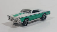 2010 Hot Wheels Faster Than Ever '67 Pontiac GTO White Die Cast Toy Muscle Car Vehicle