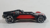 2009 Hot Wheels Connect Cars: Track Legends Med-Evil Black Red Die Cast Toy Race Car Vehicle