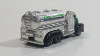 2009 Hot Wheels Fast Gassin Fuel Truck Green with Chrome Tank Die Cast Toy Car Vehicle